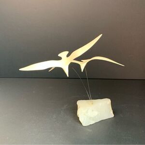 VTG Marvin Wernick Seagull Wire Statue‎